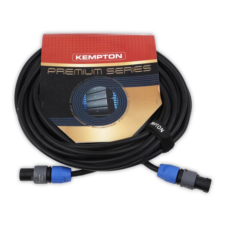 StageCore PREMIUM310LU15BK Yong Sheng Jack to Neutrik 2 Pole Speakon, 2 x 1.5mm Professional Speaker Cable BLACK - (32784)