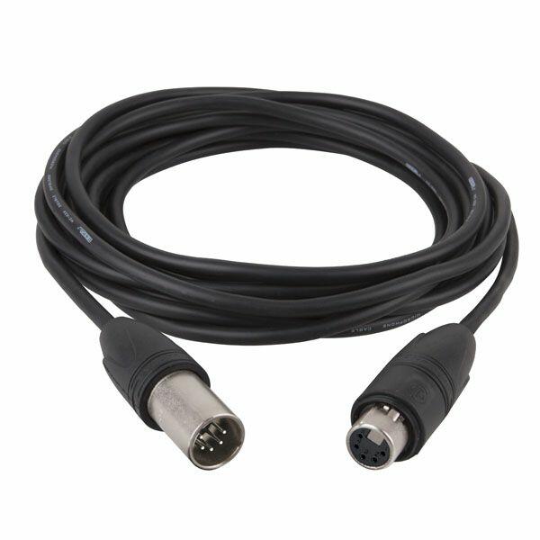 DAP DMX Cable 5p XLR IP65 3m Neutrik
