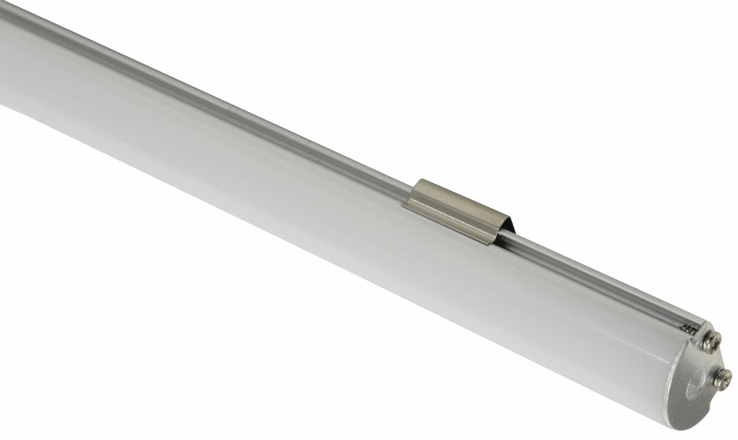LYYT Aluminium LED Tape Profile D Section 2m 156.833UK