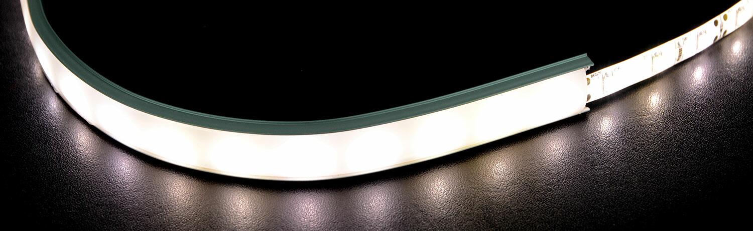 LYYT Aluminium LED Tape Profile Bendable >100mmØ 1m 156.843UK
