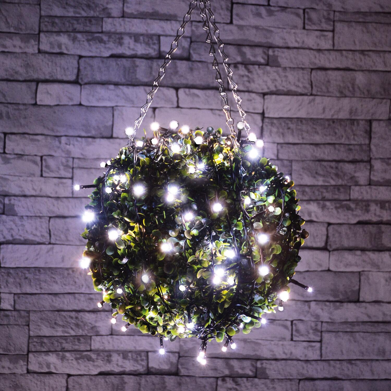 LYYT 120 LED Battery String Light Cool White 155.612UK