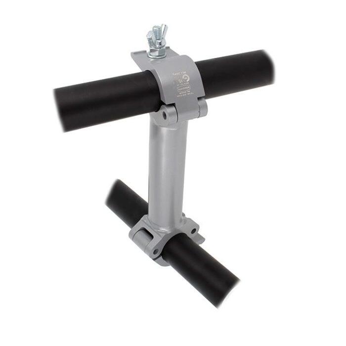 Doughty T57360 - Pipe To Pipe Coupler 90 Degree 250mm - Silver