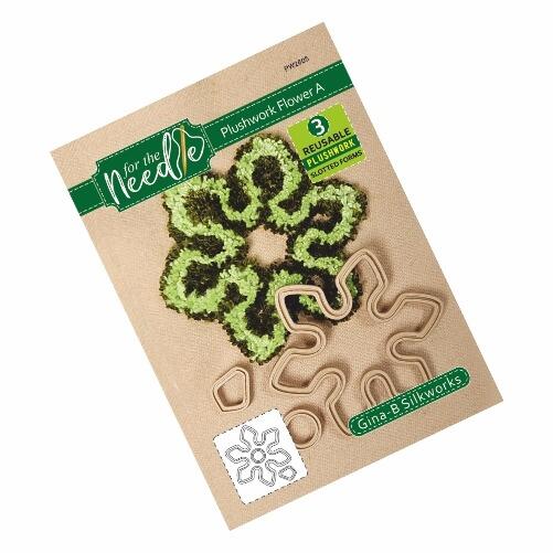 Gina-B Silkworks "For the Needle" Flower A, Plushwork tool set packaging image