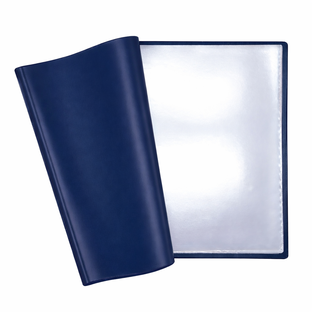 A4 Floppy / Soft Cover Nyrex / Nirex Document Holder - Dark Blue
