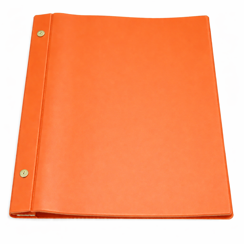 A4 Expandable Soft Cover Nyrex / Nirex Document Holder - Orange