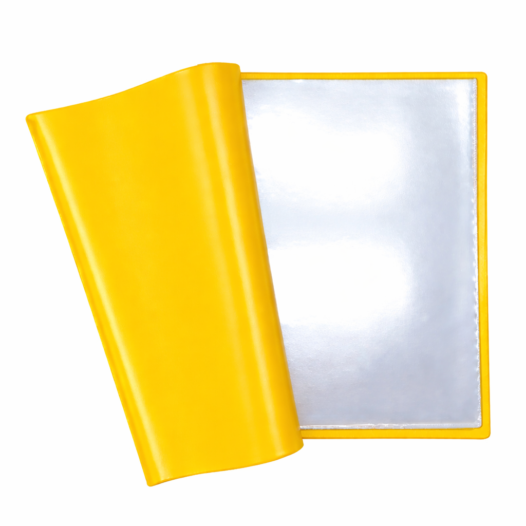 A4 Floppy / Soft Cover Nyrex / Nirex Document Holder - Yellow