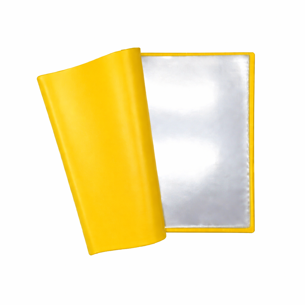 A5 Soft Cover Nyrex Document Holder - Yellow