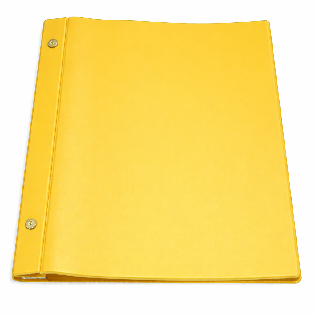 A4 Expandable Soft Cover Nyrex / Nirex Document Holder - Yellow