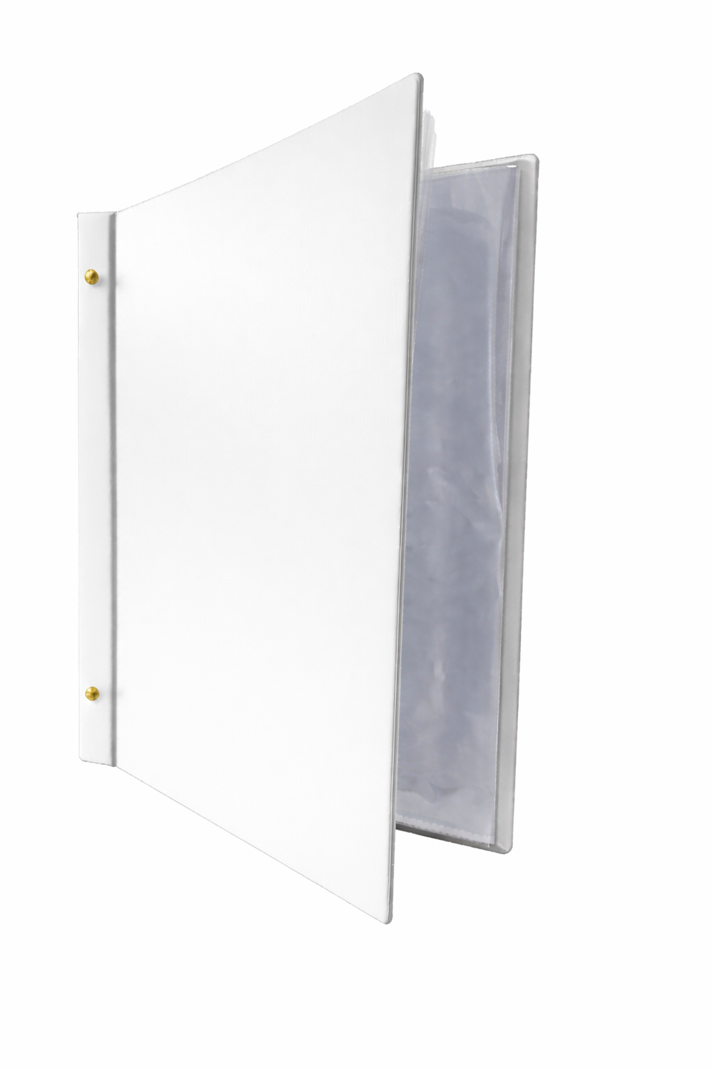 A4 Expandable Hard Cover - White