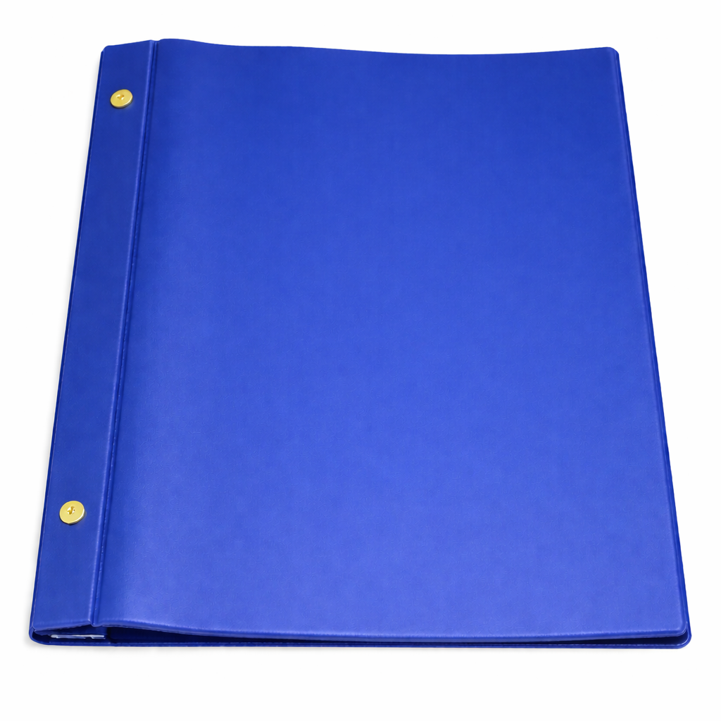 A4 Expandable Soft Cover Nyrex / Nirex Document Holder - Blue