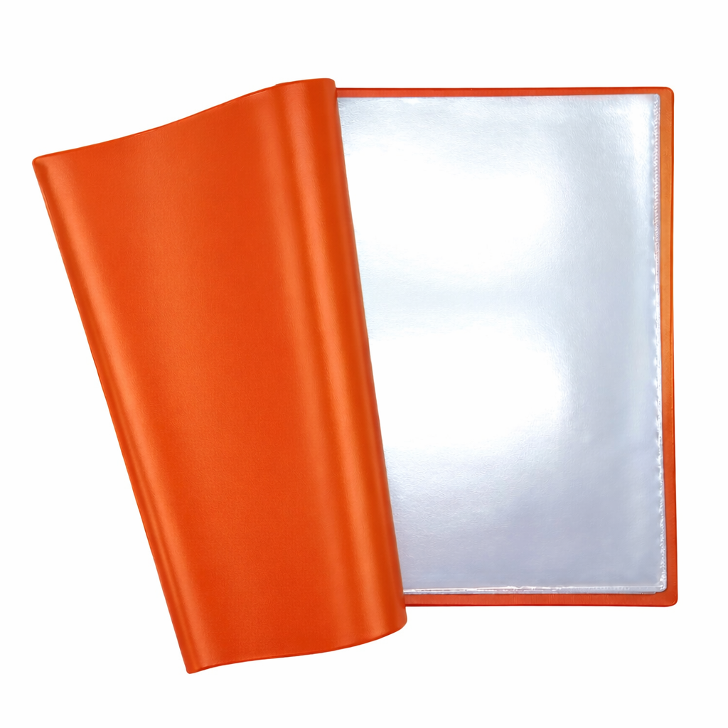 A4 Floppy / Soft Cover Nyrex / Nirex Document Holder - Orange