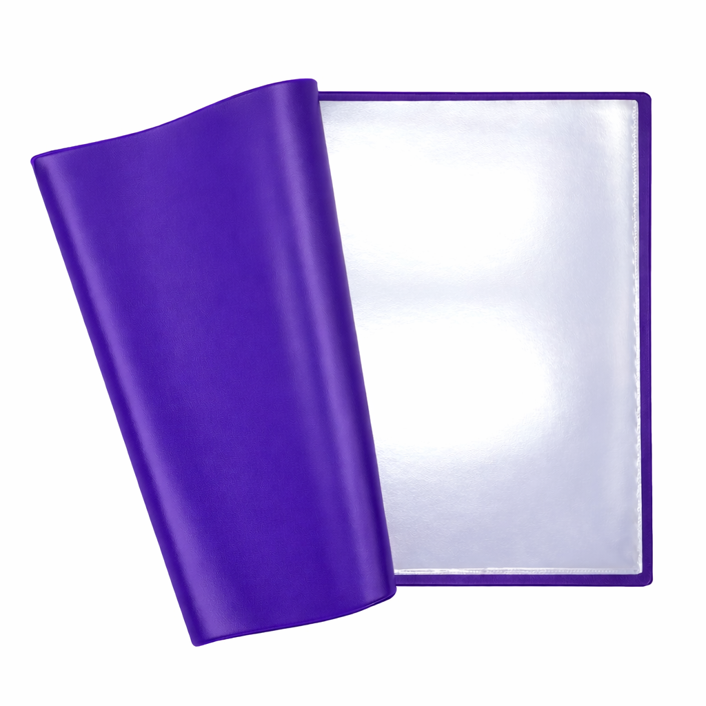 A4 Floppy / Soft Cover Nyrex / Nirex Document Holder - Purple