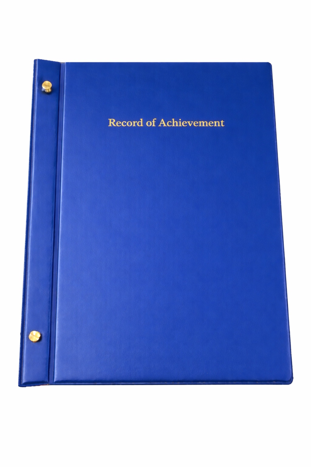 A4 Expandable Record of Achievement Folder - Blue
