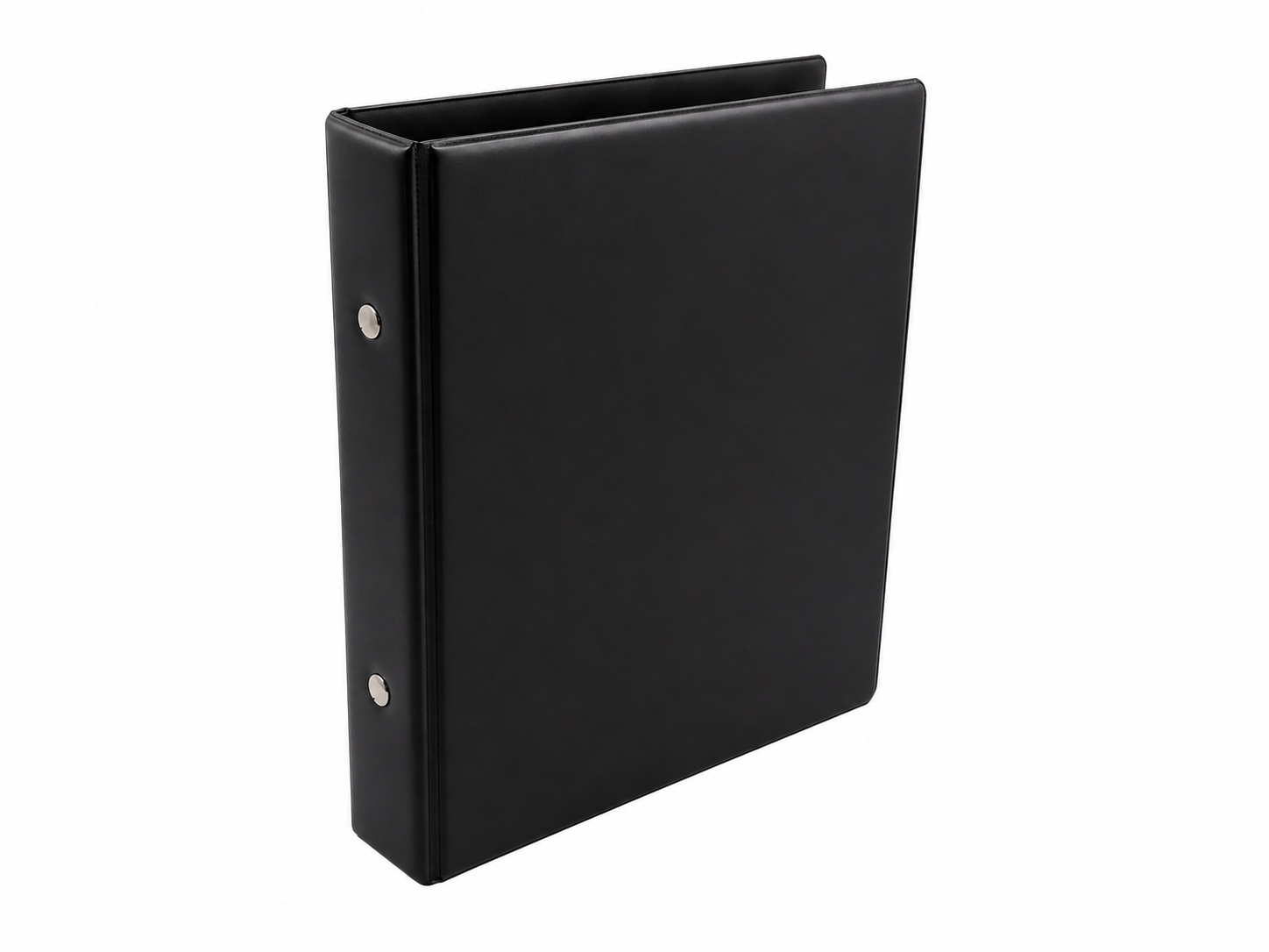 6-Ring Personal Filofax Folder - TAMS Holder - Black