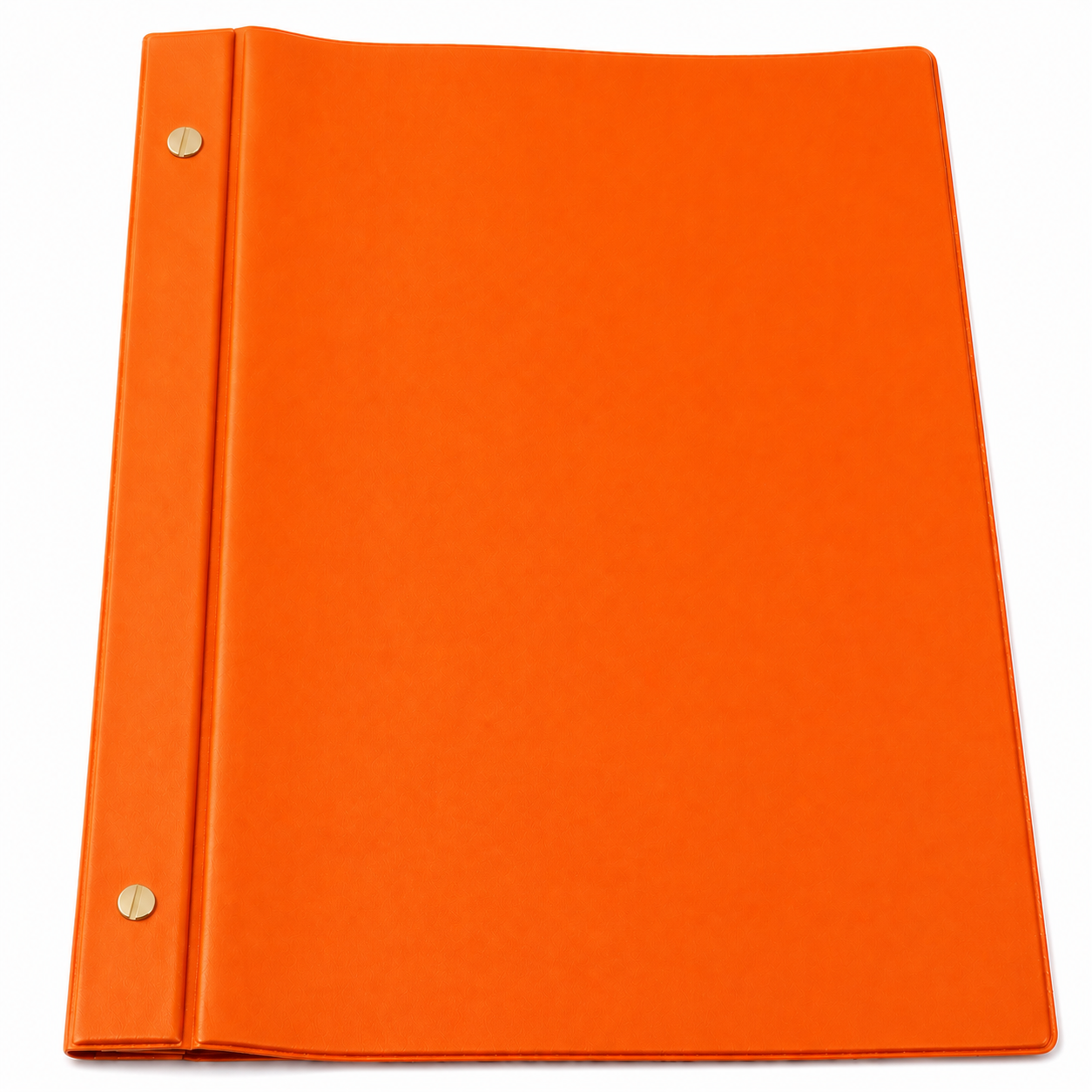 A5 Expandable Soft Cover Nyrex / Nirex Document Holder - Orange