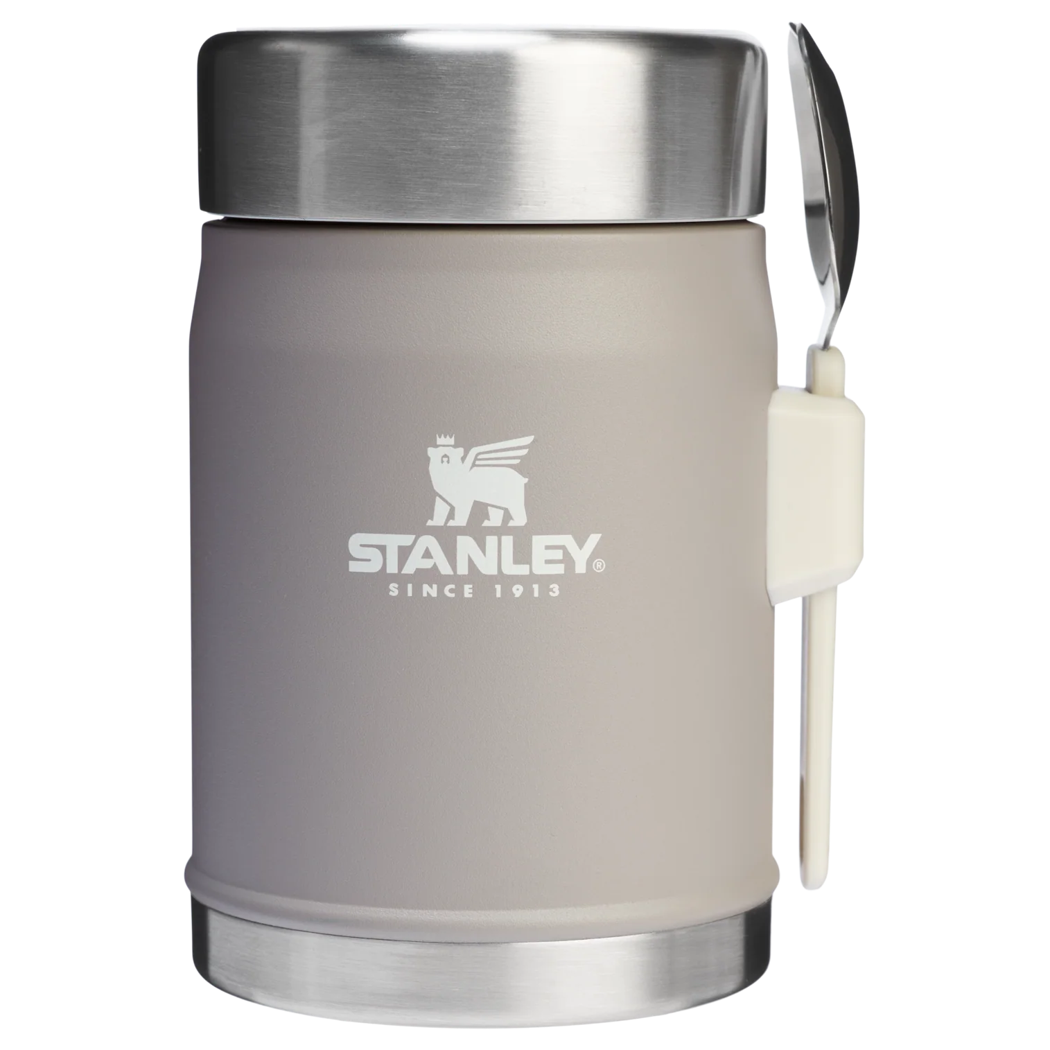 Classic Legendary Food Jar + Spork - 0.4L - Ash