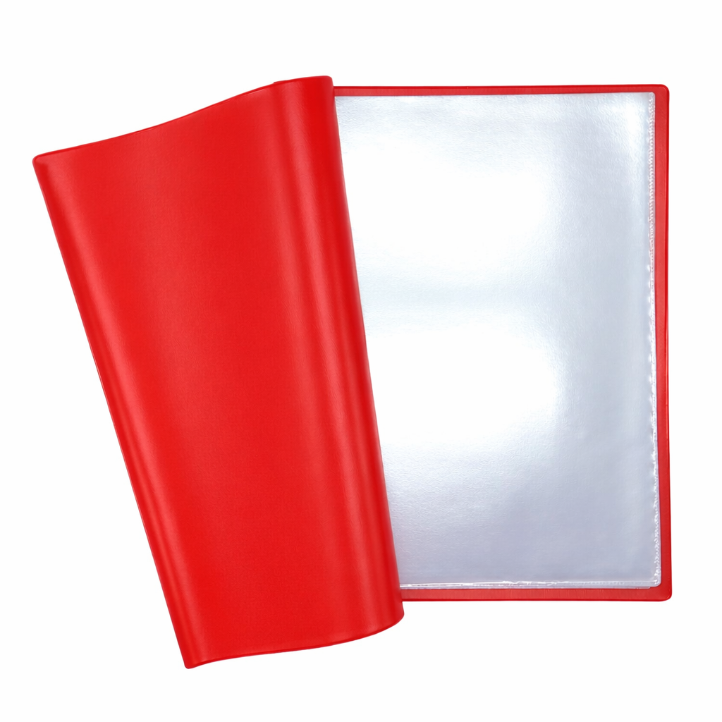 A4 Floppy / Soft Cover Nyrex / Nirex Document Holder - Red