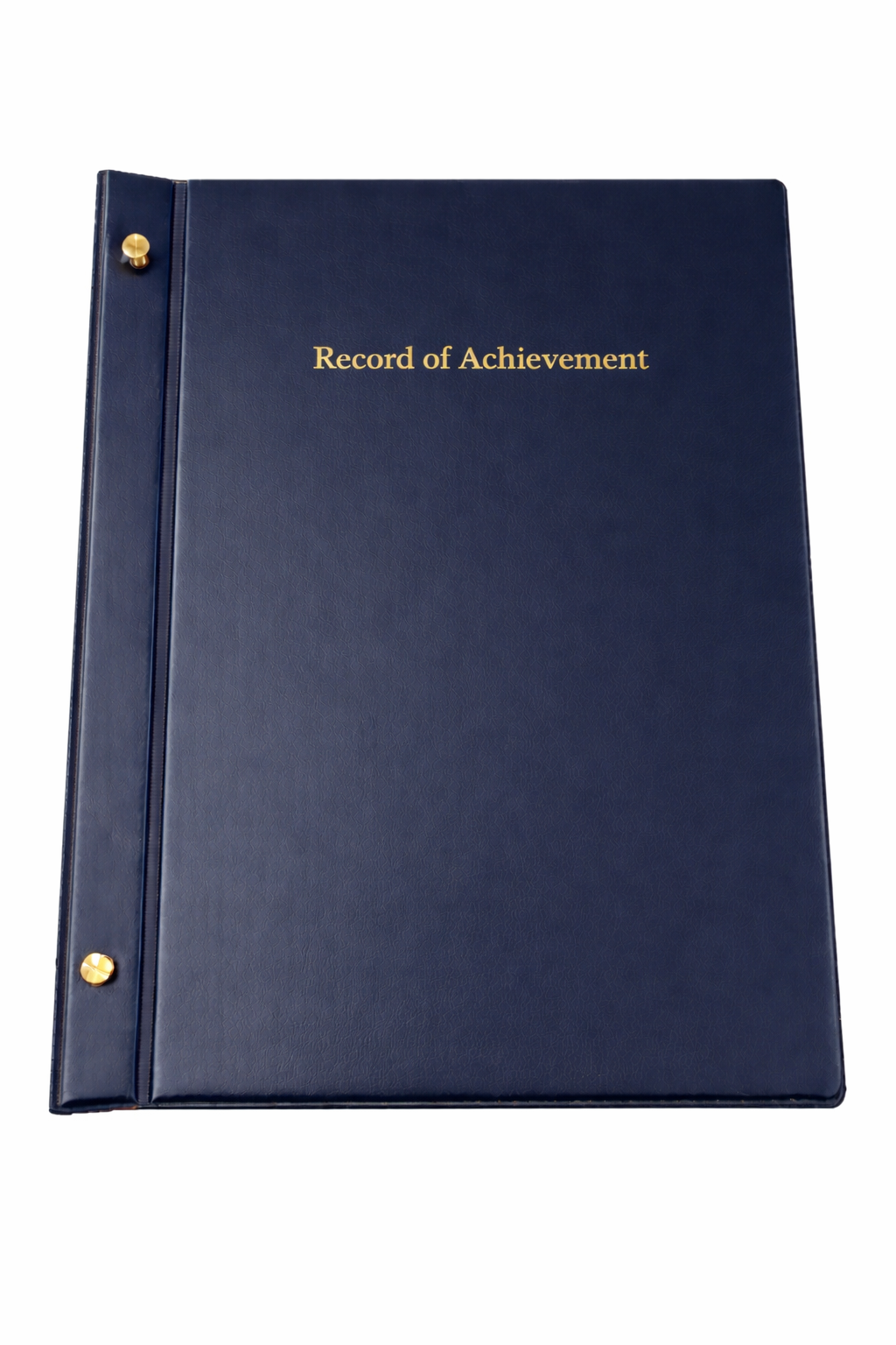 A4 Expandable Record of Achievement Folder - Dark Blue