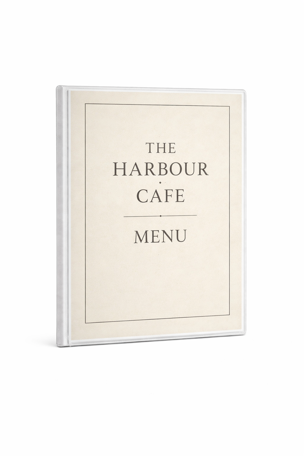 A4 Create Your Own Menu Holder