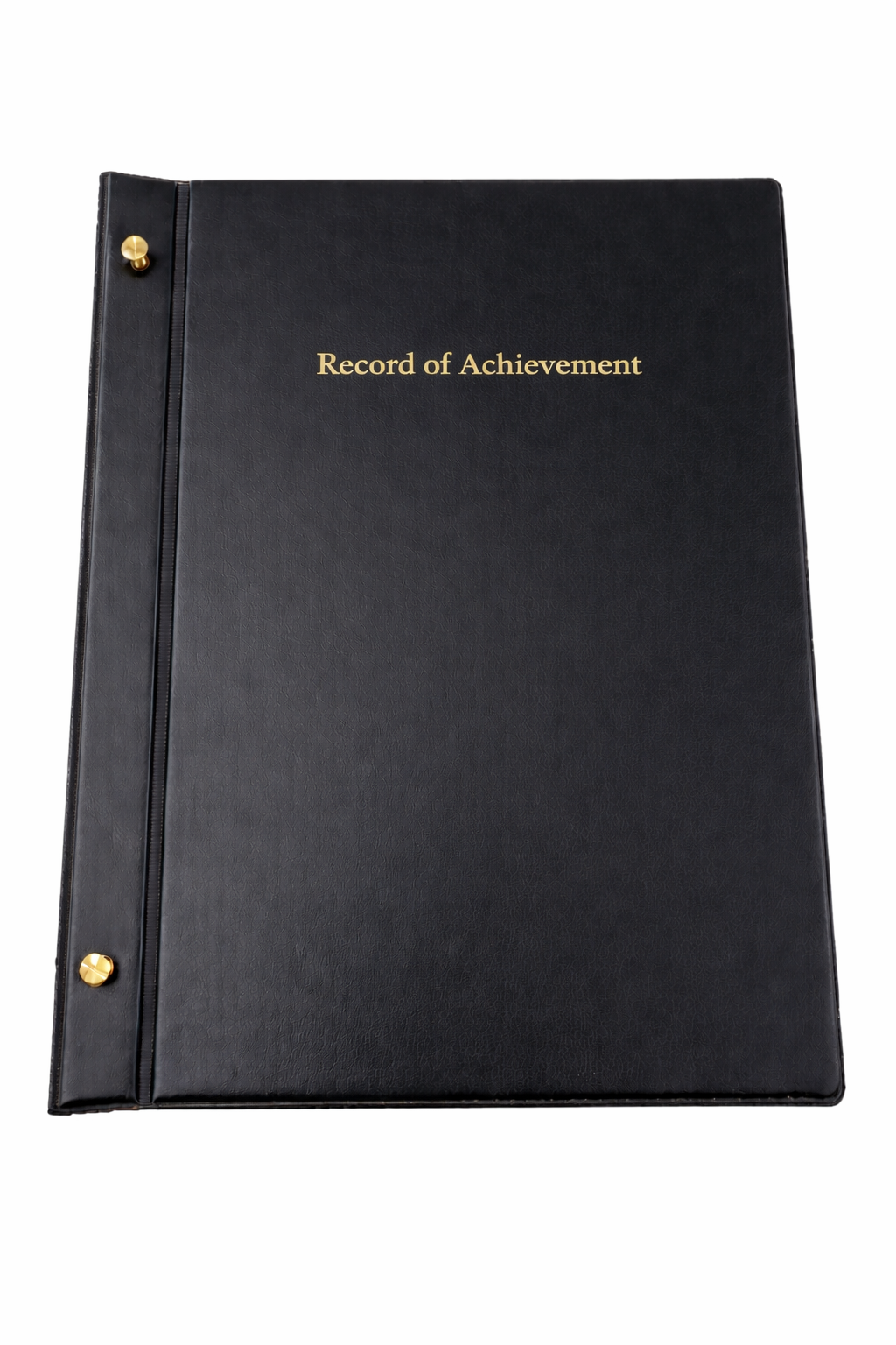 A4 Expandable Record of Achievement Folder - Black