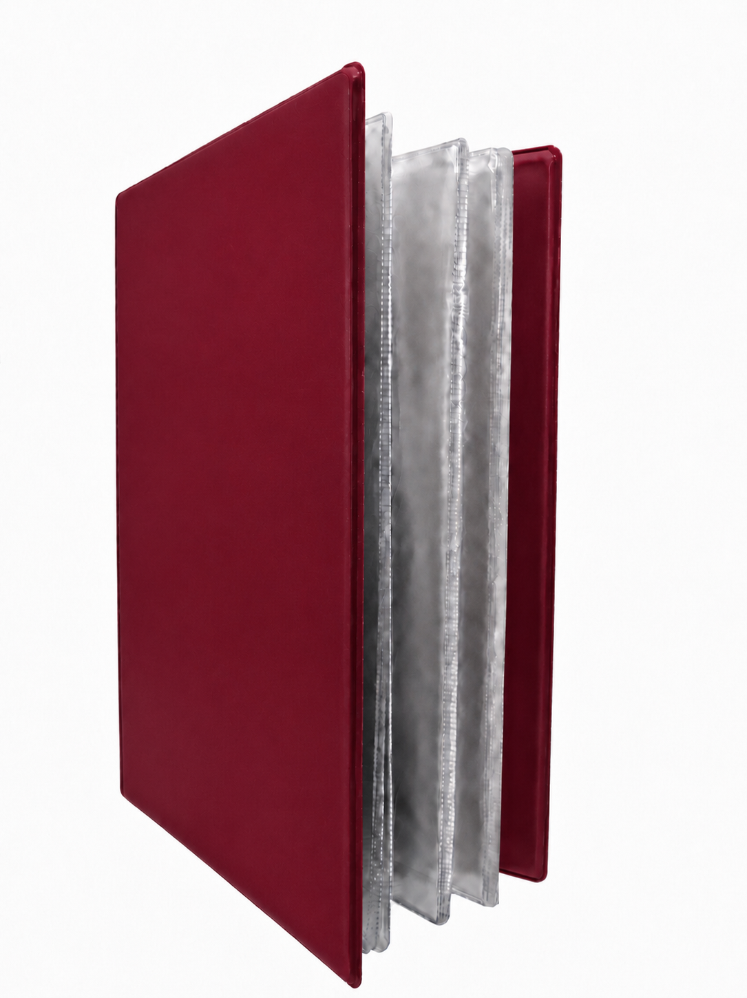 A4 Hard Cover Nyrex / Nirex Document Holder - Burgundy