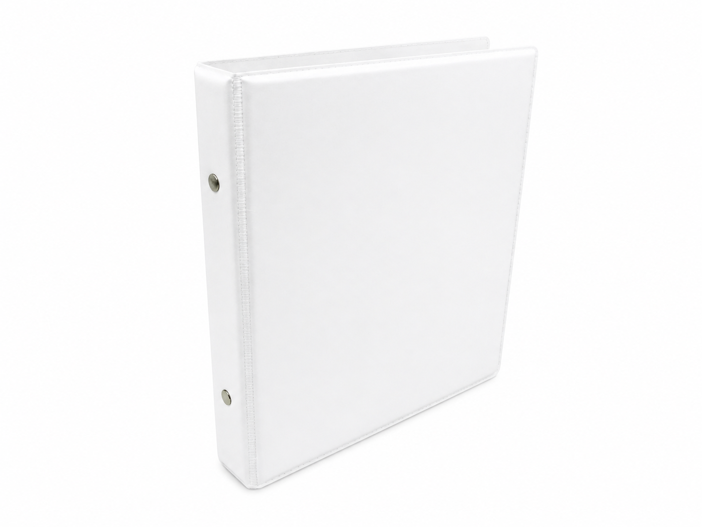 6-Ring Personal Filofax Folder - TAMS Holder - White