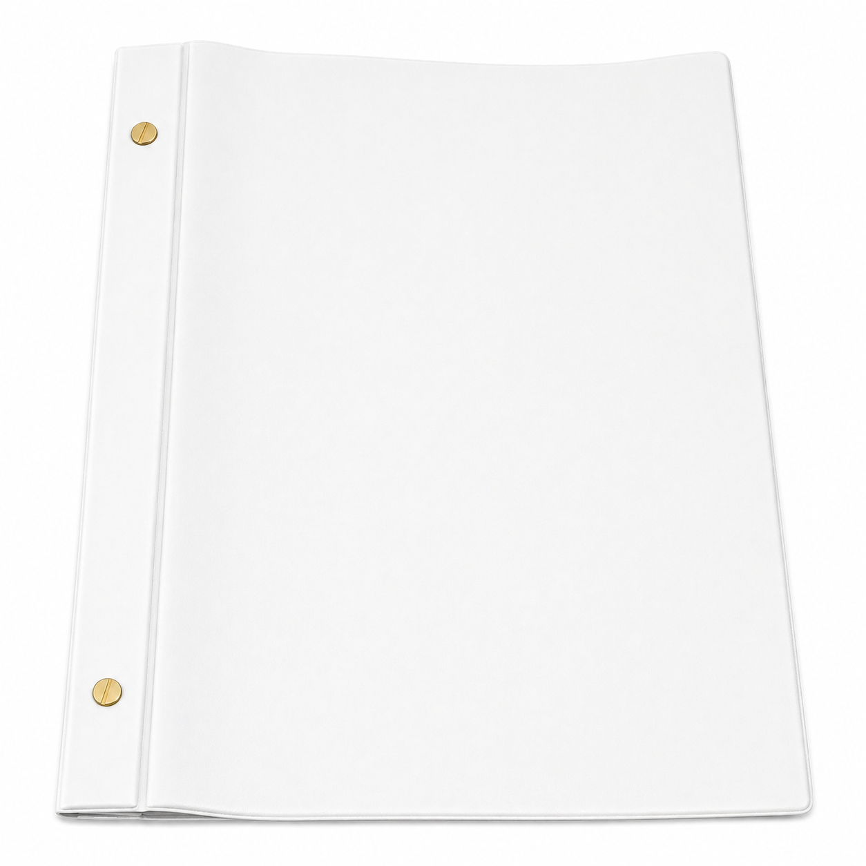 A5 Expandable Soft Cover Nyrex / Nirex Document Holder - White