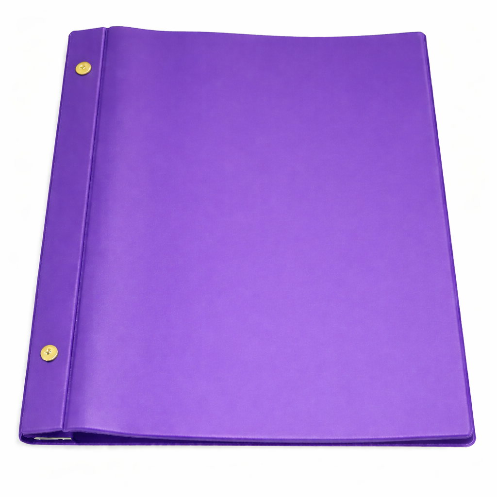 A4 Expandable Soft Cover Nyrex / Nirex Document Holder - Purple