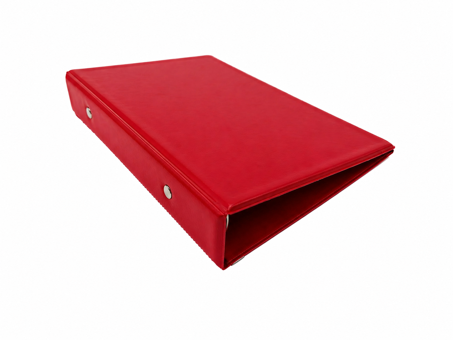 Slimline 6-Ring Personal Folder - TAMS Holder - Red