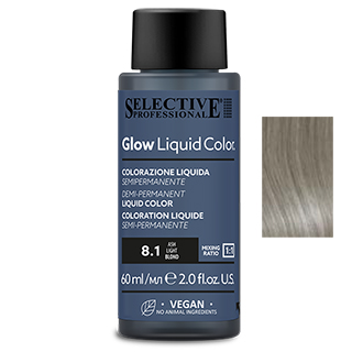 Glow Liquid Colour 8.1 | Ash Light Blonde | 60ml