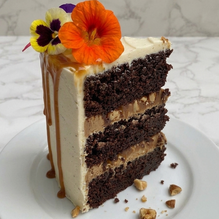 Chocolate peanut butter cake, London bakery delivery