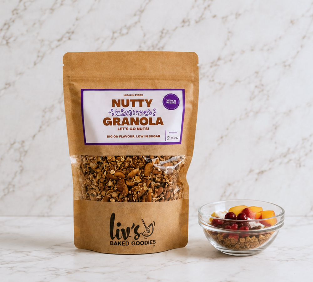 vegan and sugar free granola available for subscription in the UK and London