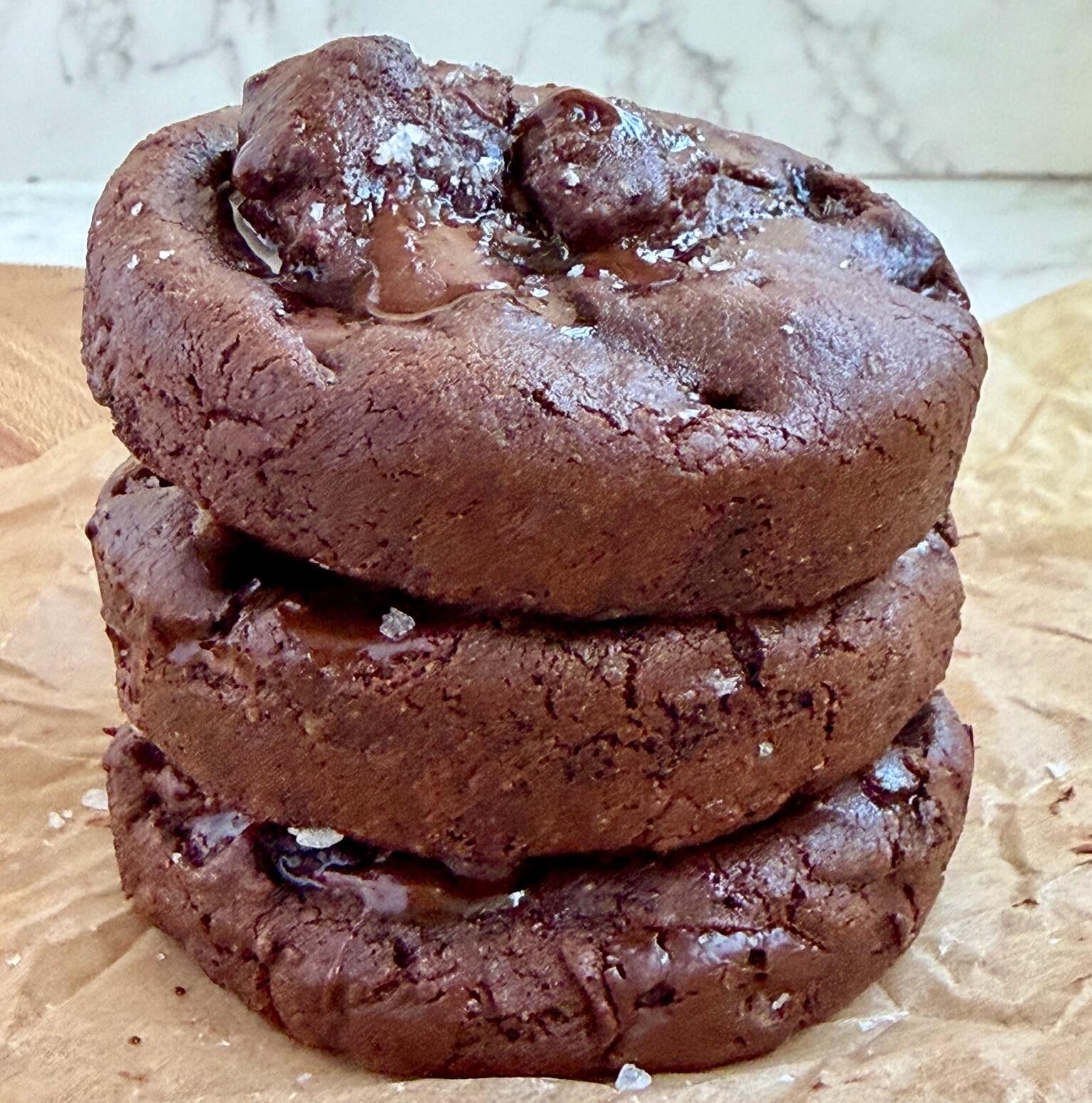 Olive Oil Double Chocolate Cookie
