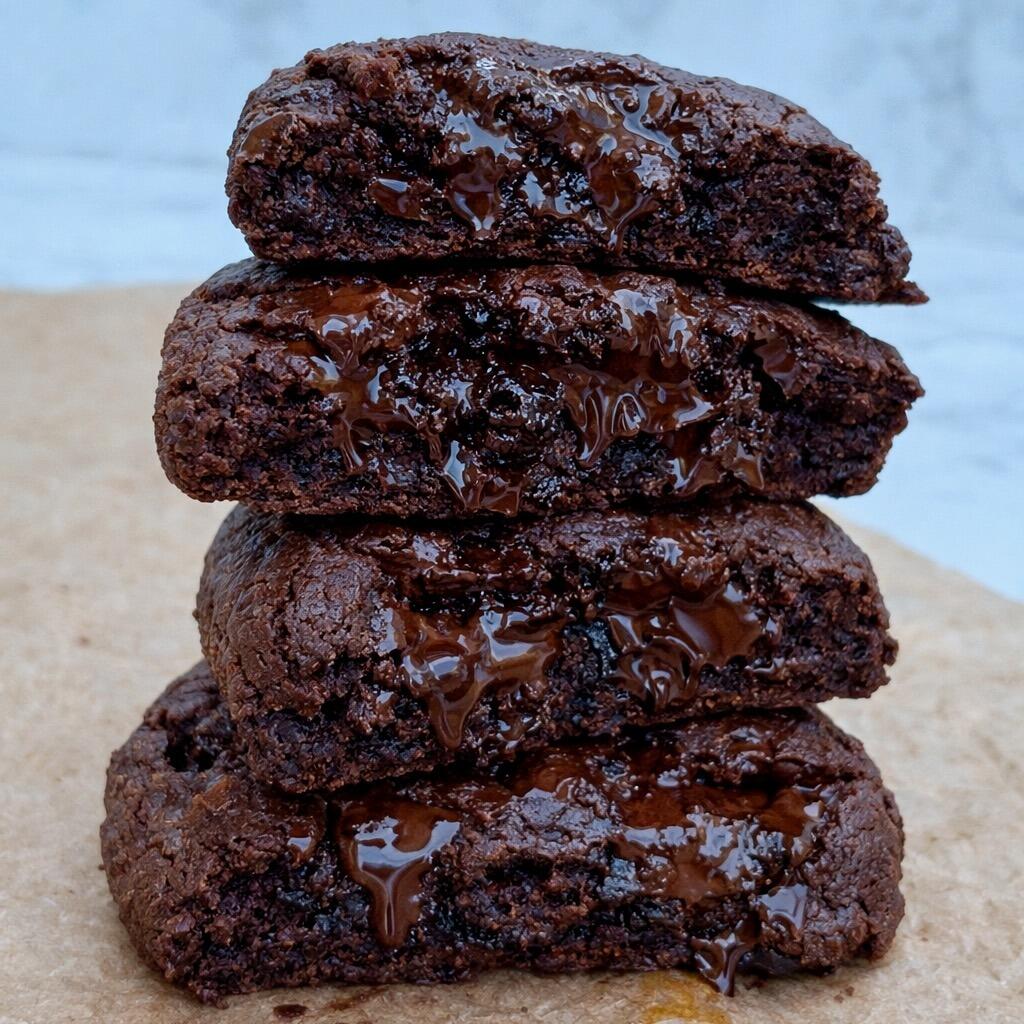 Olive Oil Double Chocolate Cookie