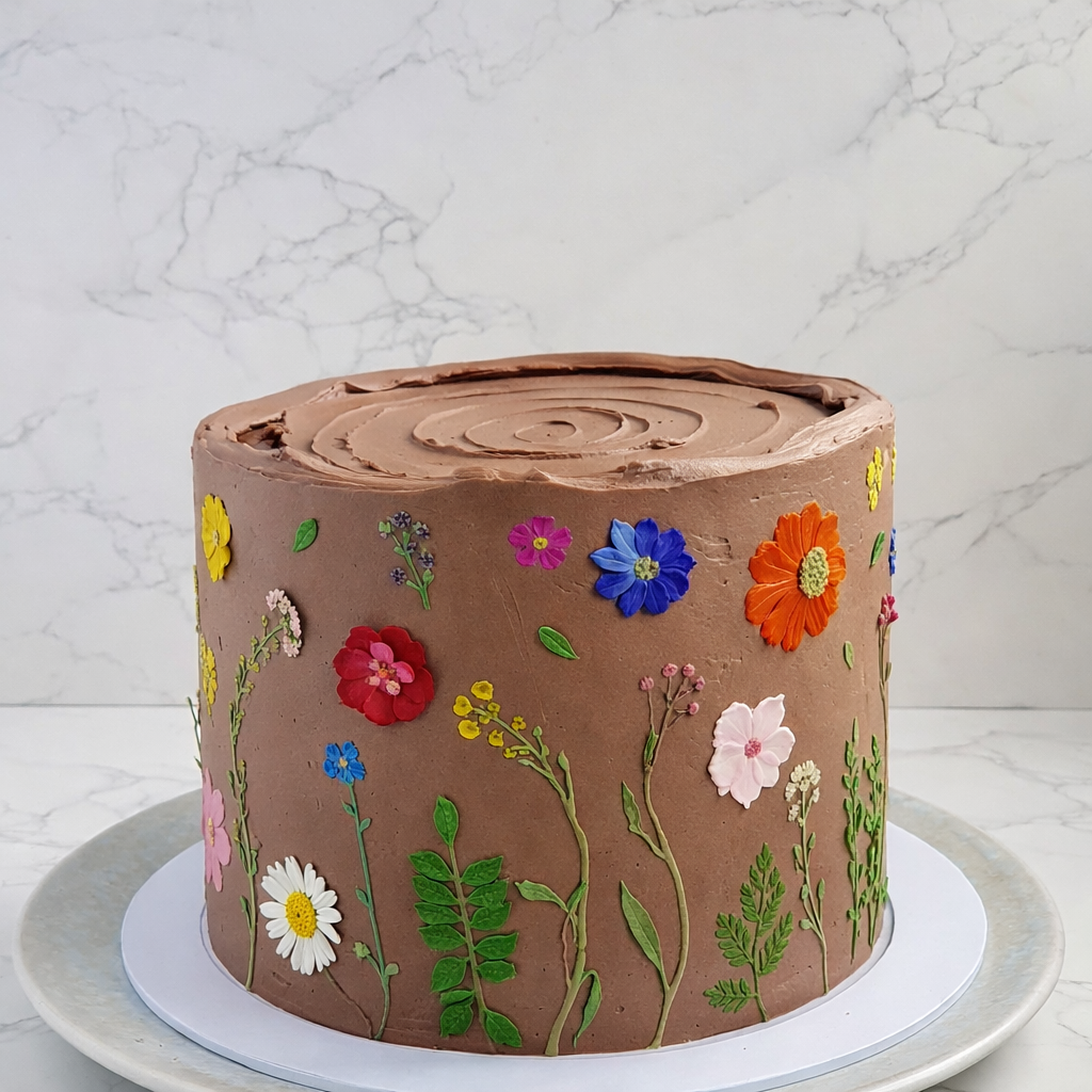 Celebration Cake by liv's baked goodies