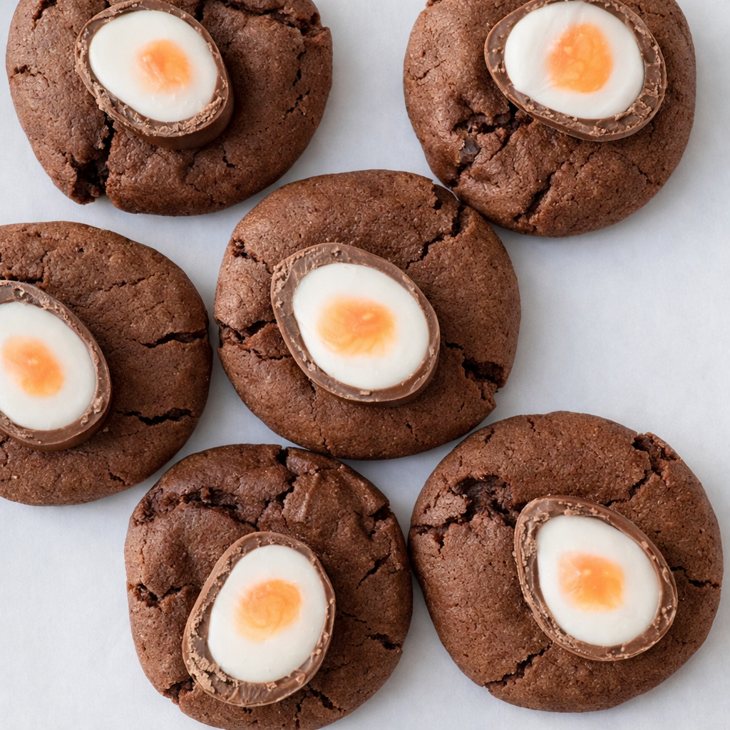 Easter cookies chocolate
