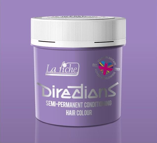 La riche directions hair dye pot in lavender colour