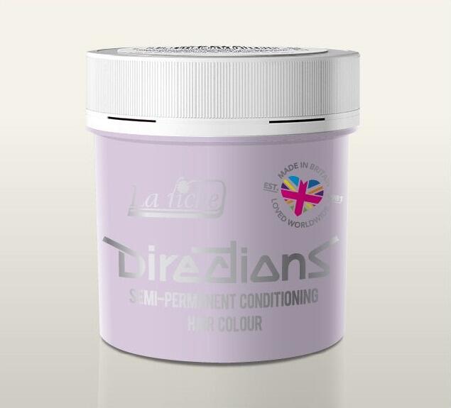 La riche directions hair colour pot with white toner inside