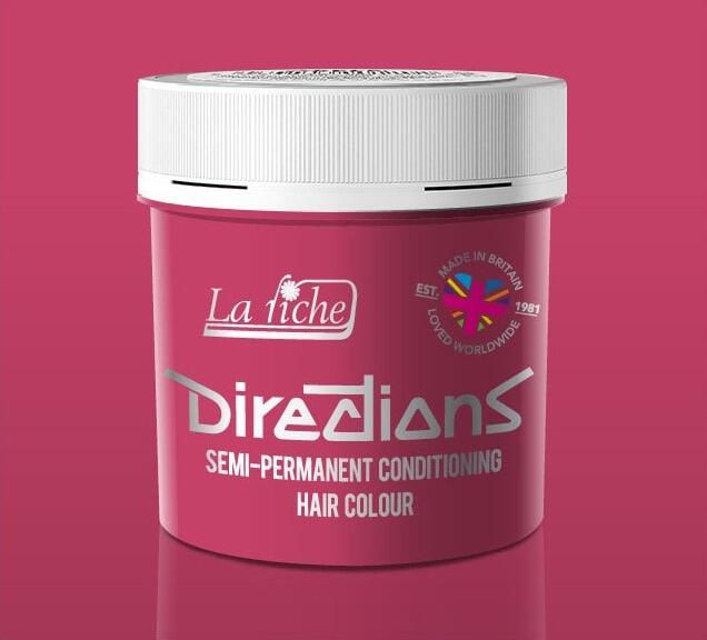La riche directions hair dye pot in flamingo pink colour
