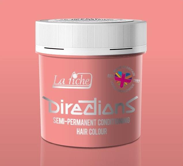 La riche directions hair dye pot in pastel pink