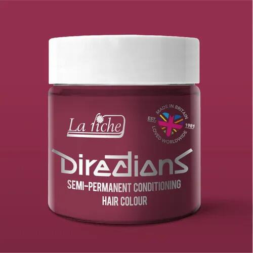 La riche directions hair dye pot in rose red colour