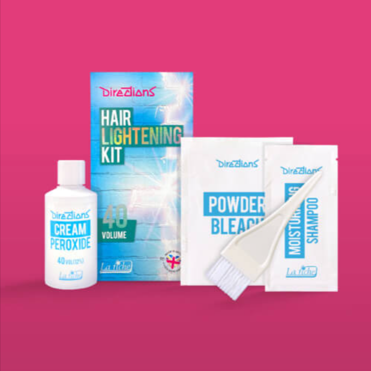 Directions hair lightening kit 40%