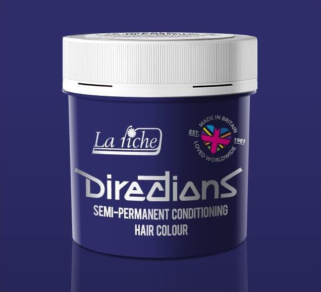 La riche directions hair dye pot in midnight blue colour