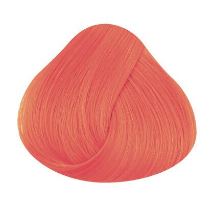 Swatch of hair showing peach directions hair colour