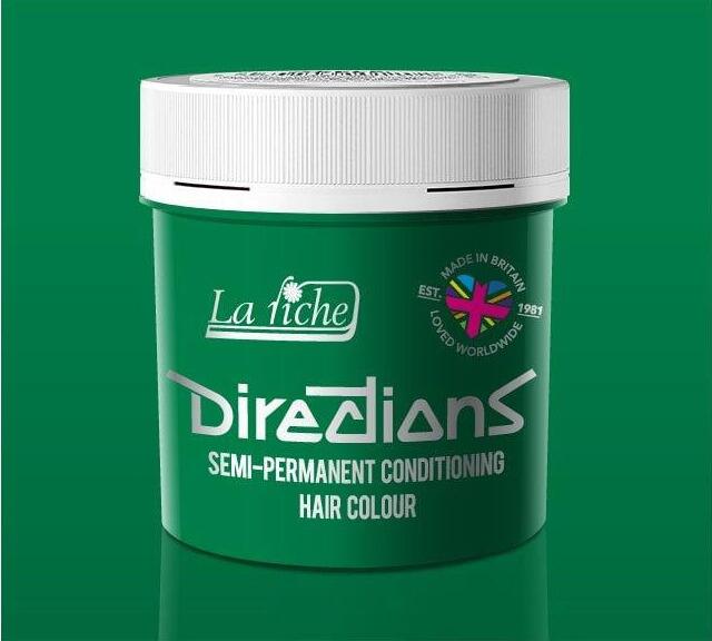 la riche directions hair dye pot in apple green