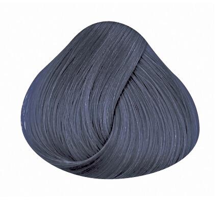 Swatch of hair showing stormy grey directions hair colour