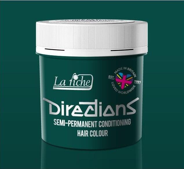 la riche directions hair dye pot in alpine green