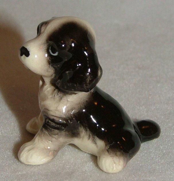 Hagen Renaker Pottery Border Collie Pup Dog 