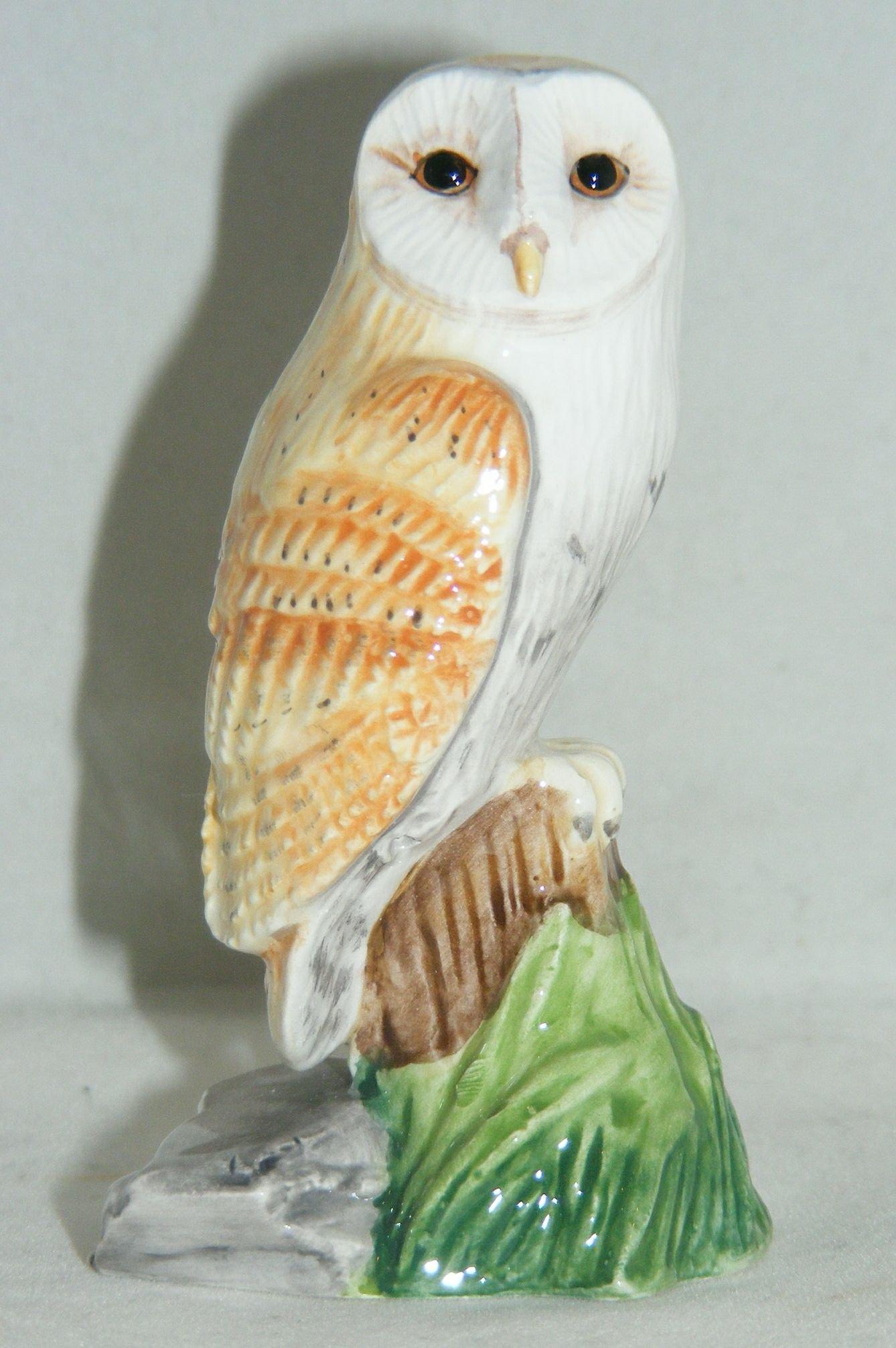 John Beswick Miniature Barn Owl Bird Figurine  NEW in BOX JBMB1 