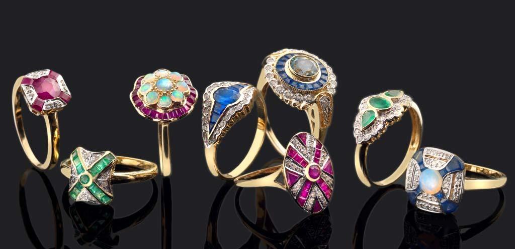 Vintage Inspired Gold Jewellery
